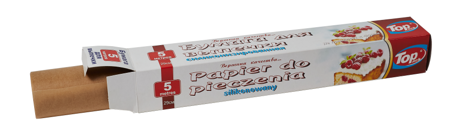 Пергамент Topack силіконізований 0,29 х5 м Коричневий (1-010201) - фото 1 Пергамент Topack силіконізований 0,29 х5 м Коричневий (1-010201) - фото 1