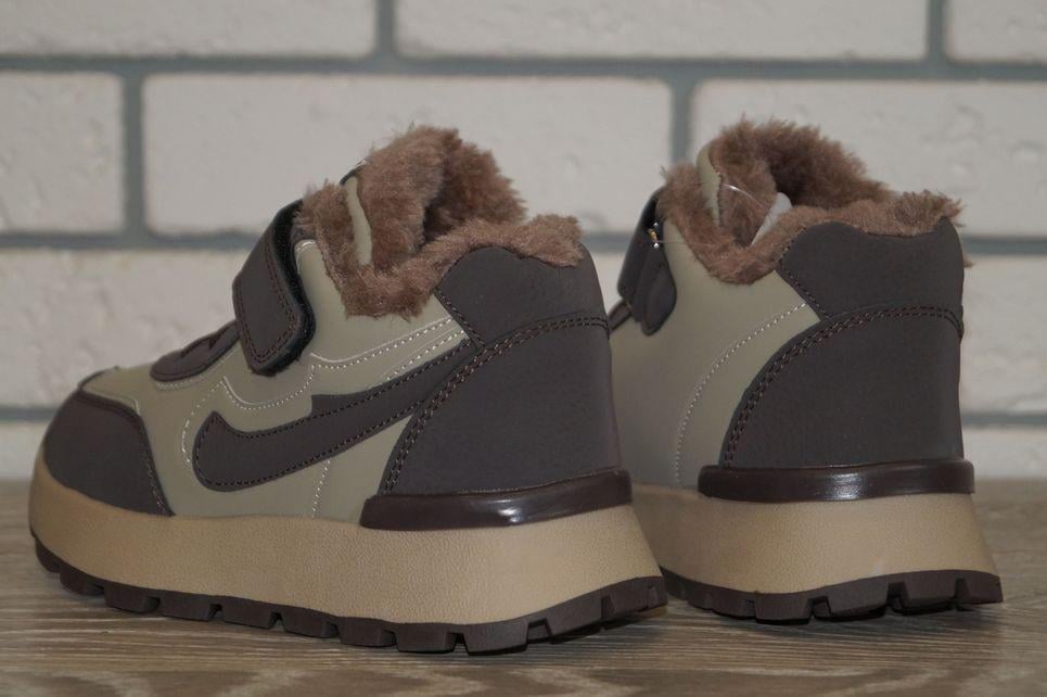 Черевики зимові дитячі Bessky р. 30 19 см Хакі/Коричневий (31564-30) - фото 9 Черевики зимові дитячі Bessky р. 30 19 см Хакі/Коричневий (31564-30) - фото 9