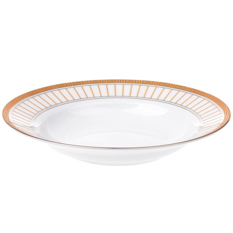 Тарілка супова кругла Lora NP96 порцеляна Білий (H15-093)