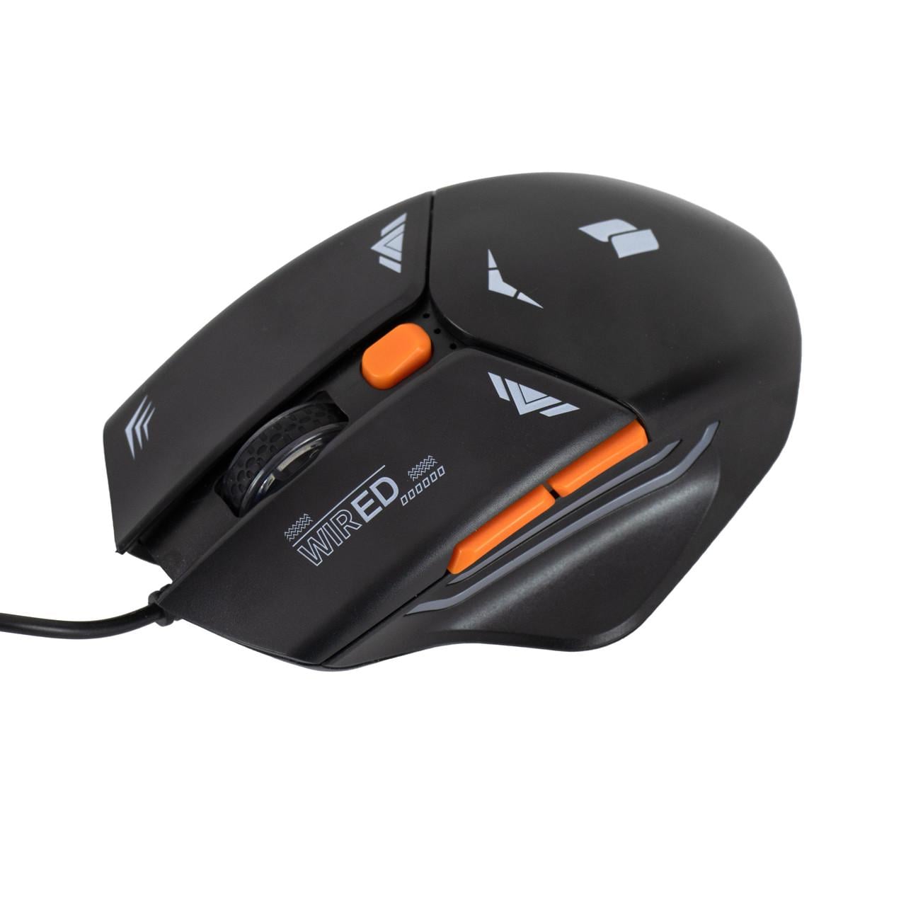 Компьютерная мышь игровая ведущая RIAS G-550E с подсветкой USB Black (3_07448)