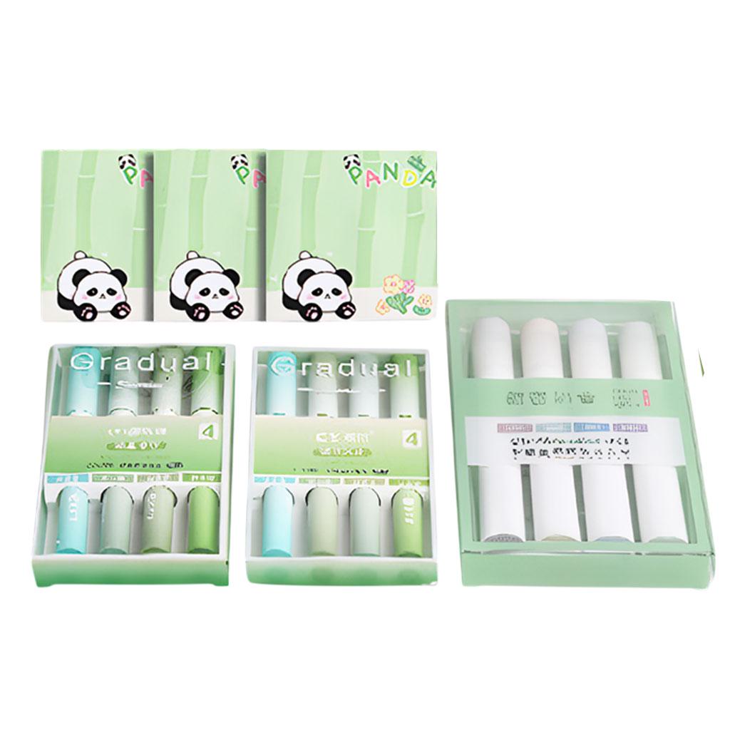 Набір канцелярії в чемодані Панда 55в1 Зелений - фото 5 Набір канцелярії в чемодані Панда 55в1 Зелений - фото 5