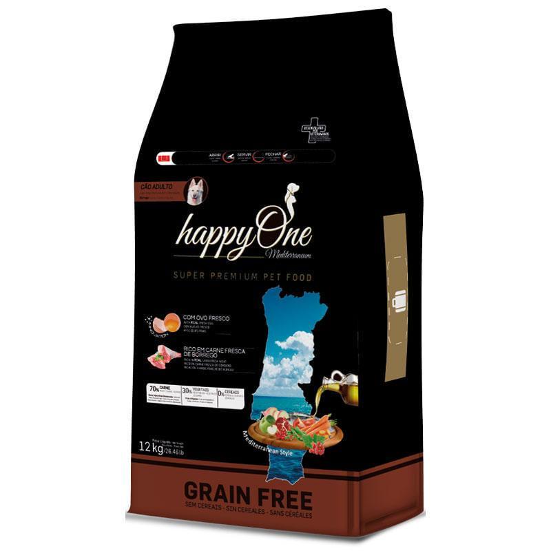 Корм сухой HappyOne Mediterraneum Dog Fresh Lamb со свежей ягнятиной для взрослых собак 12 кг - фото 1 Корм сухой HappyOne Mediterraneum Dog Fresh Lamb со свежей ягнятиной для взрослых собак 12 кг - фото 1