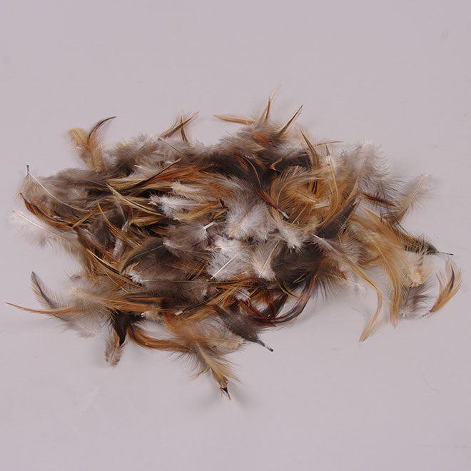 Перья декоративные Flora 12 г Серый (22887)