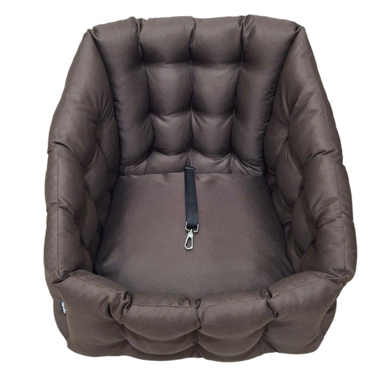 Крісло автомобільне для собак Huge and Tiny зі знімними ременями Waterproof Oxford 50x45 см Карамельний (25590402) - фото 9 Крісло автомобільне для собак Huge and Tiny зі знімними ременями Waterproof Oxford 50x45 см Карамельний (25590402) - фото 9