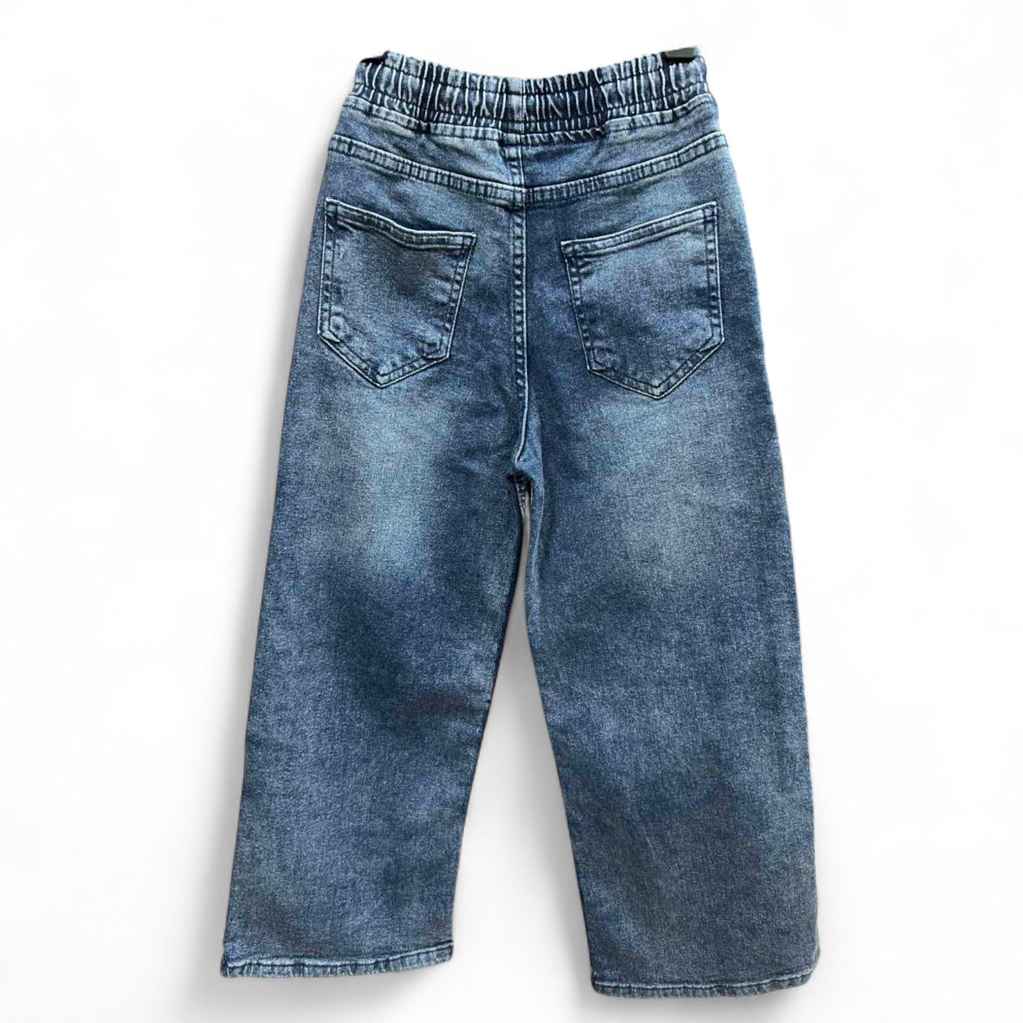 Брюки детские прямые Altun Girl 20822 джинсовые 140 см Blue (P_20822 /140) Брюки детские прямые Altun Girl 20822 джинсовые 140 см Blue (P_20822 /140)