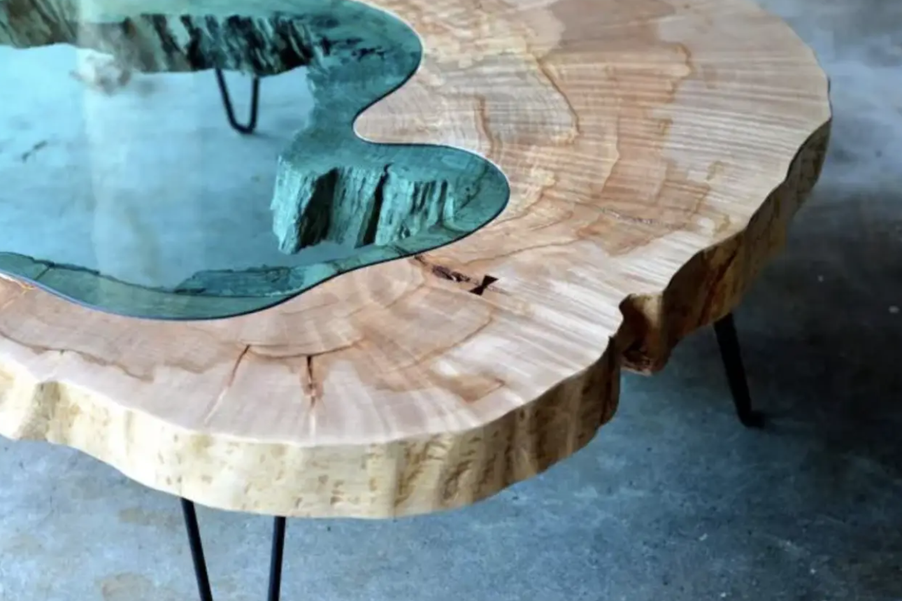 Епоксидна смола HARD EPOXY для 3D стільниць із затверджувачем до 7 см 1 кг Прозорий (30827958) - фото 4