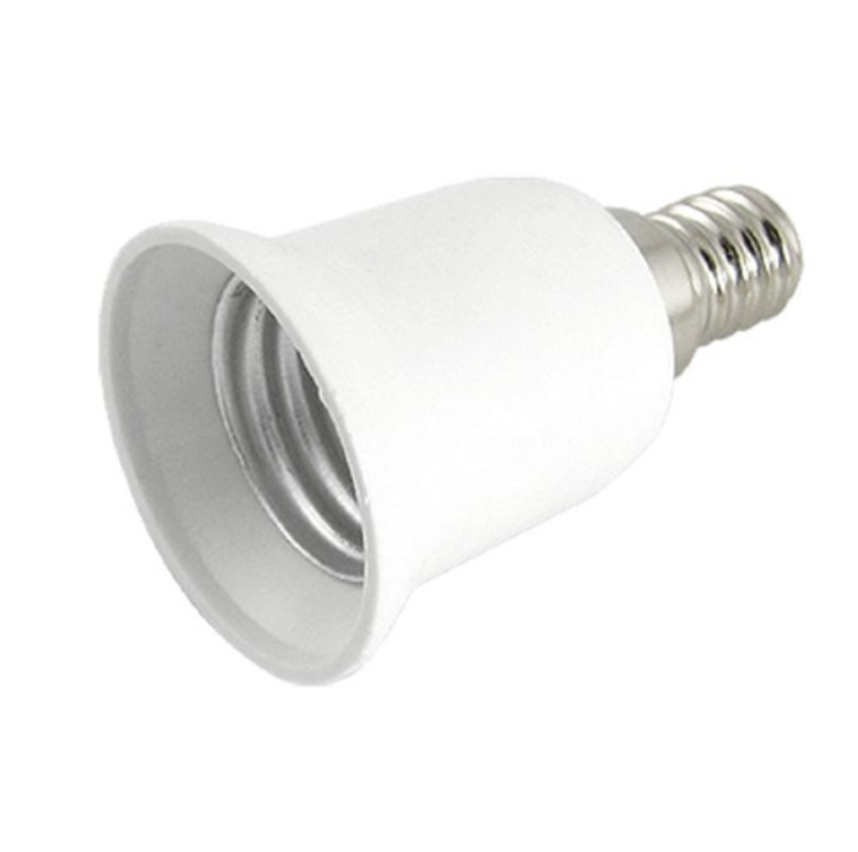 Переходник патрона адаптер для лампы E14 to E27 White (287550) Переходник патрона адаптер для лампы E14 to E27 White (287550)