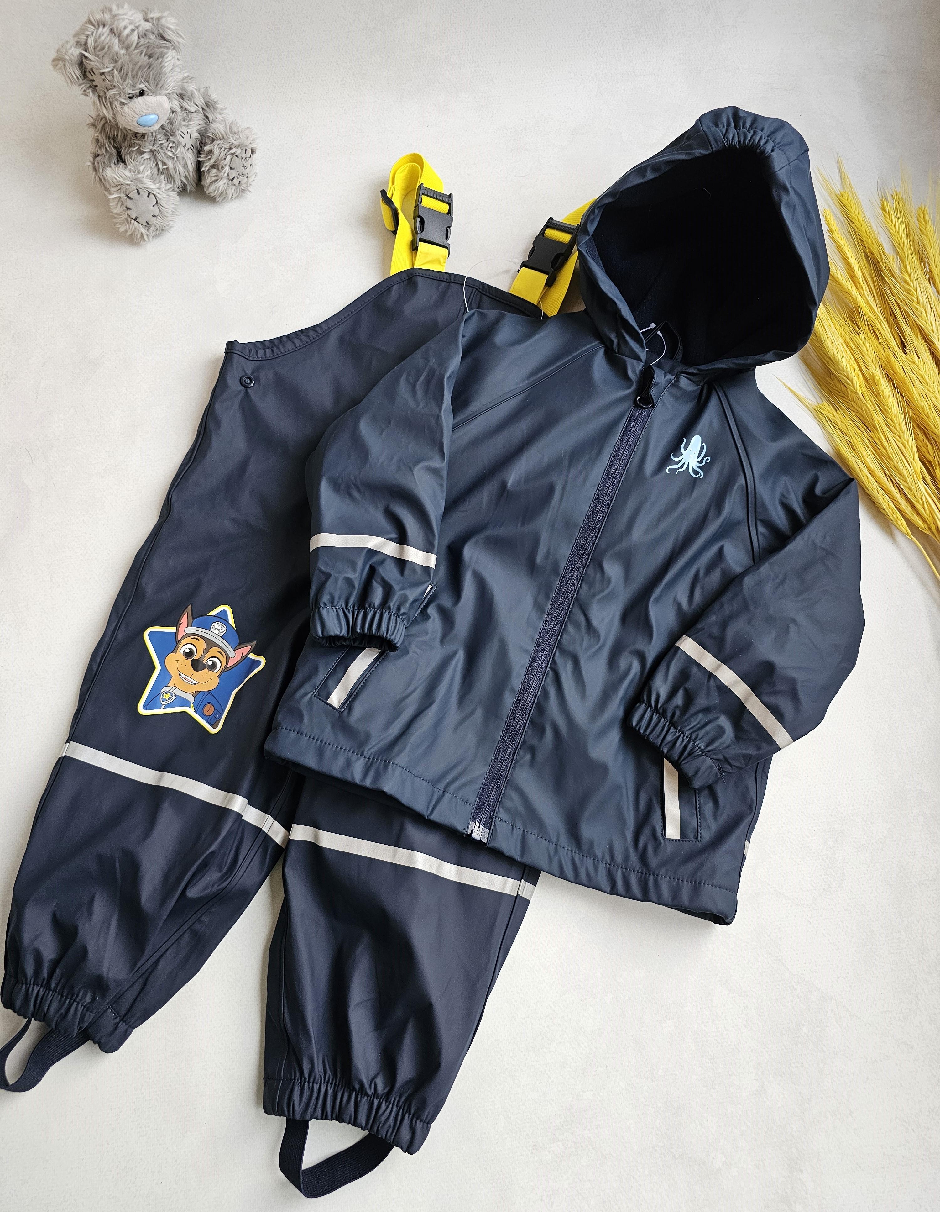 Дощовик-комплект на флісі Lupilu для хлопчика 86-92 см (125540)