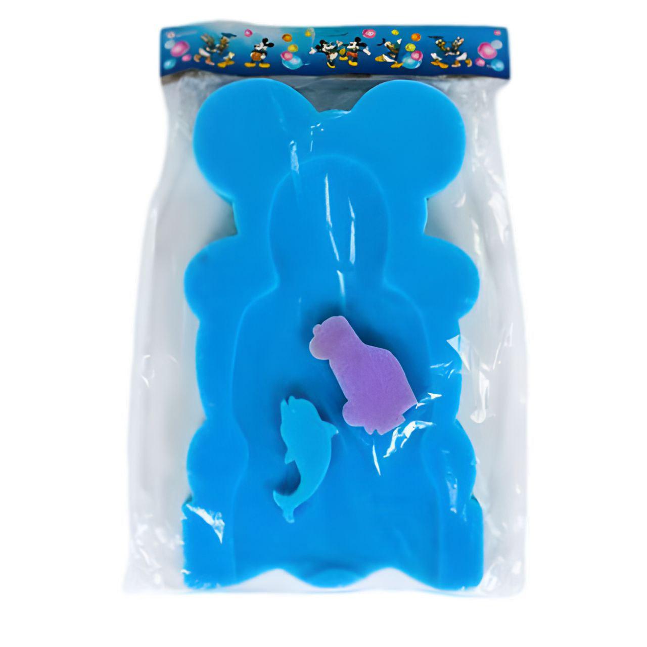 М'який анатомічний килимок у ванночку для немовлят Синій - фото 2