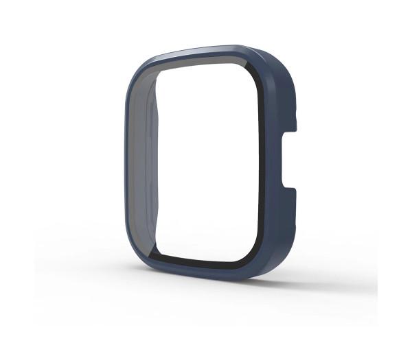 Чехол с защитным стеклом Protective Cover with Glass для Xiaomi Redmi Watch 3 Синий