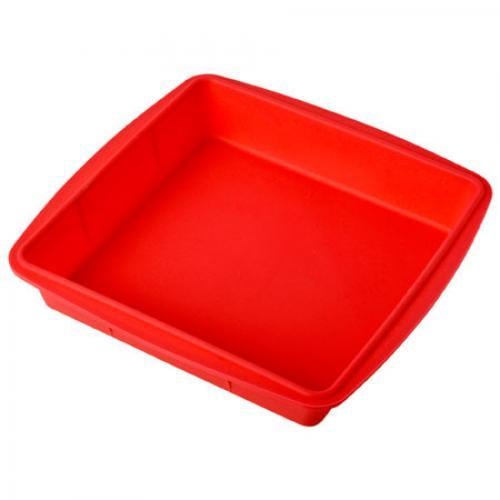 Форма для выпечки Stenson силиконовая 27х27х4,5 см (MH-188)