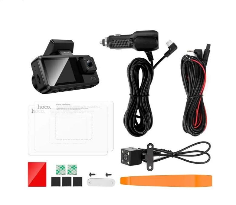 Видеорегистратор Hoco DV15 Wi-Fi Черный (021779) - фото 4 Видеорегистратор Hoco DV15 Wi-Fi Черный (021779) - фото 4