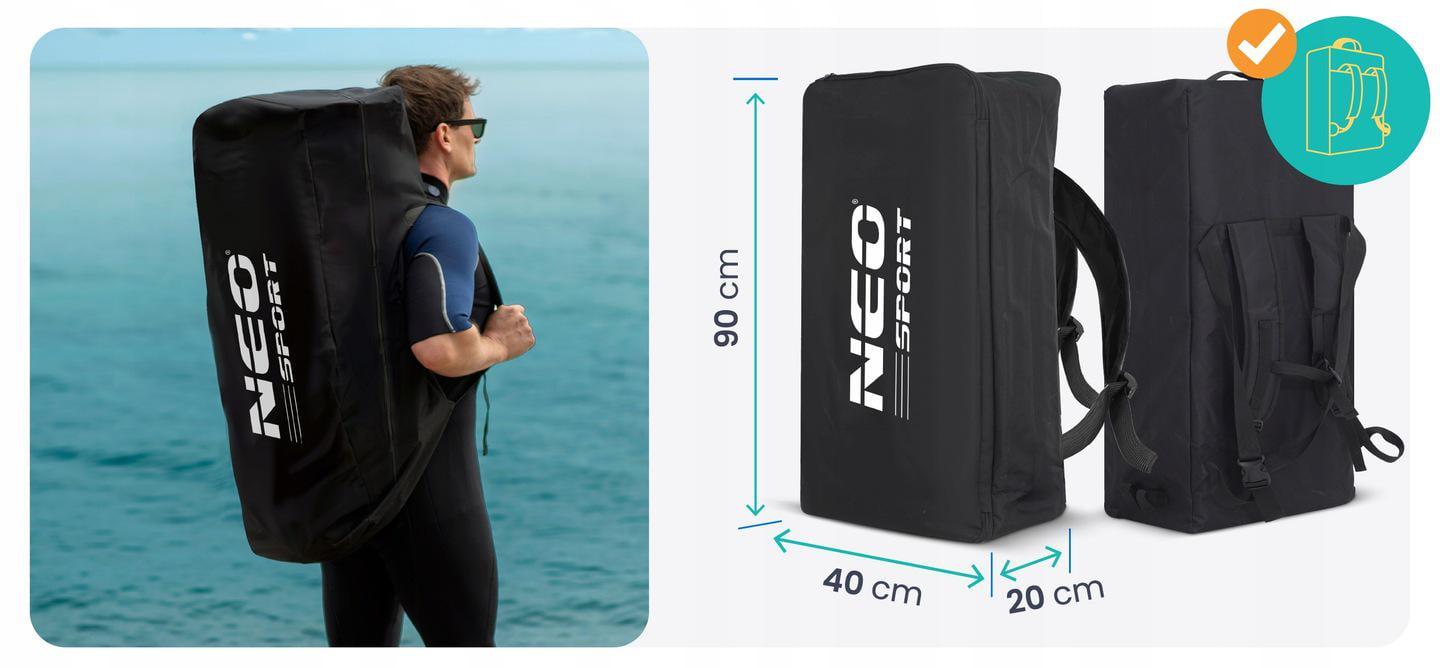 SUP-дошка надувна для серфінга Aquasurf Neo-Sport 320x84x15 см (170207) - фото 4 SUP-дошка надувна для серфінга Aquasurf Neo-Sport 320x84x15 см (170207) - фото 4