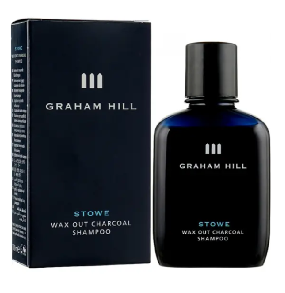 Шампунь чоловічий з активованим вугіллям Graham Hill Stowe Wax Out Charcoal Shampoo 100 мл (21766181)