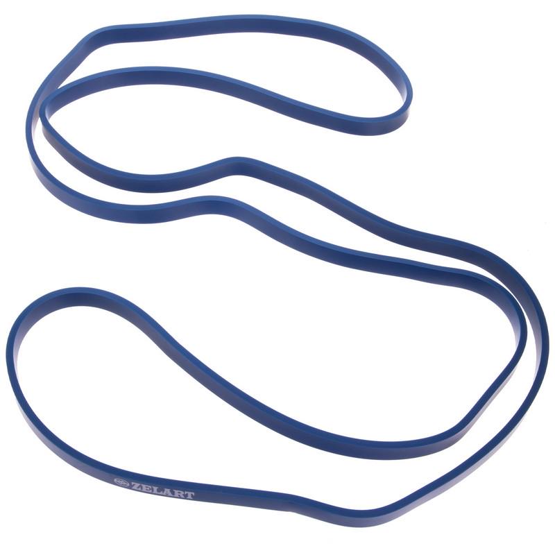 Резинка петля для подтягиваний Zelart FI-941-2 POWER BANDS Синий (DR003409) - фото 7
