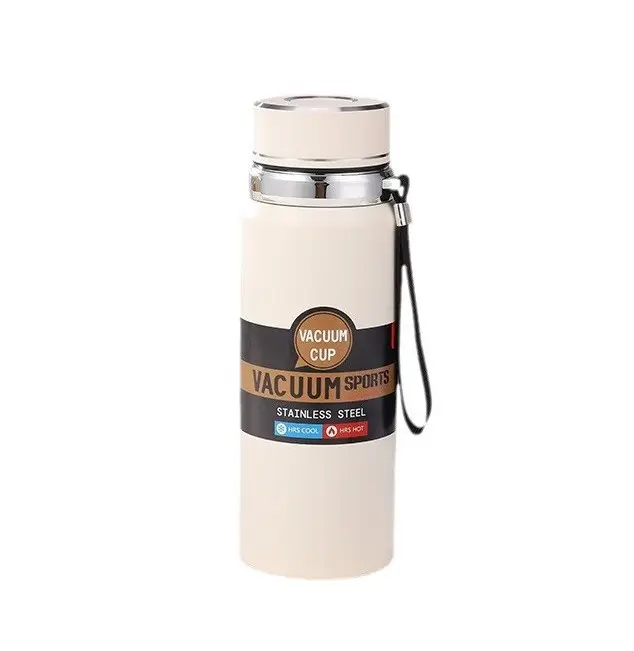 Термос Vacuum Sports с датчиком температуры 1 л Белый (HP-14-30W)