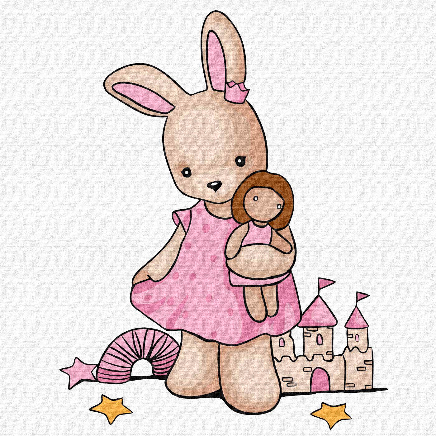 Картина по номерам Идейка Волшебная принцесса 25x25 см (Id-KHO6117)