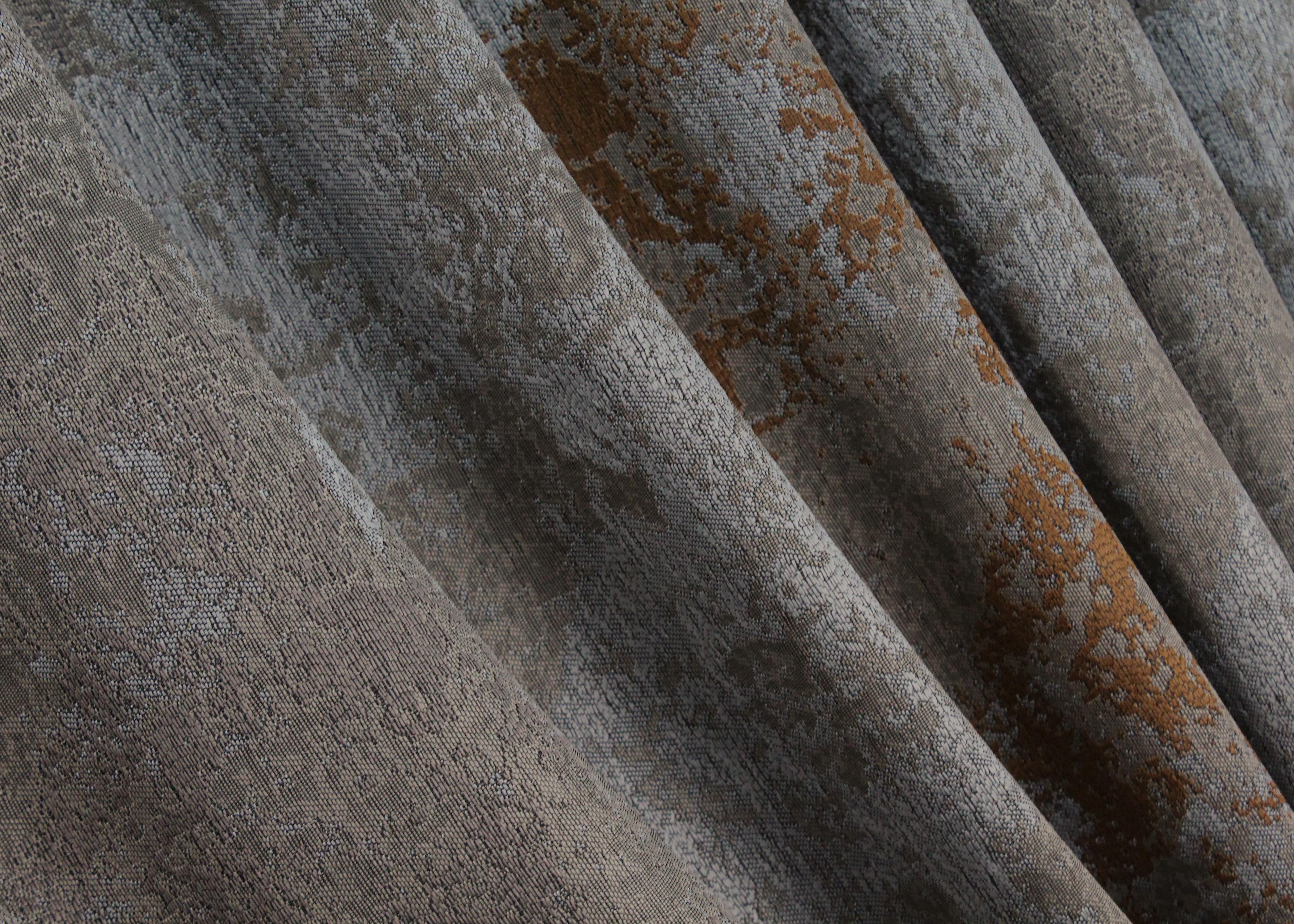 Комплект готовых штор VR-Textil Мрамор Al-7 № 1470ш 150х290 см 2 шт. Серый/Коричневый (33-0326) - фото 6 Комплект готовых штор VR-Textil Мрамор Al-7 № 1470ш 150х290 см 2 шт. Серый/Коричневый (33-0326) - фото 6