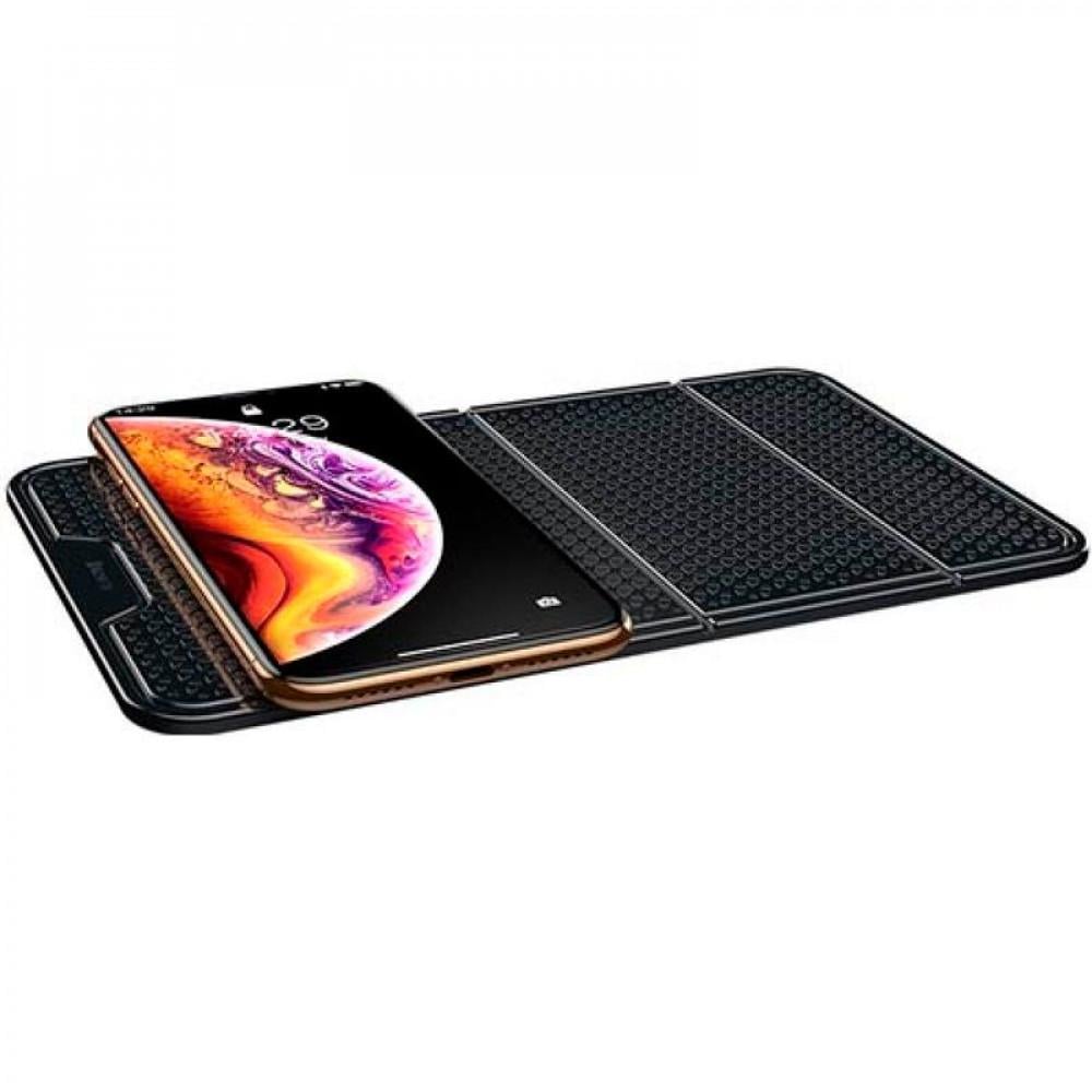 Автодержатель силиконовый коврик Baseus Folding Bracket Antiskid Pad Black - фото 2 Автодержатель силиконовый коврик Baseus Folding Bracket Antiskid Pad Black - фото 2