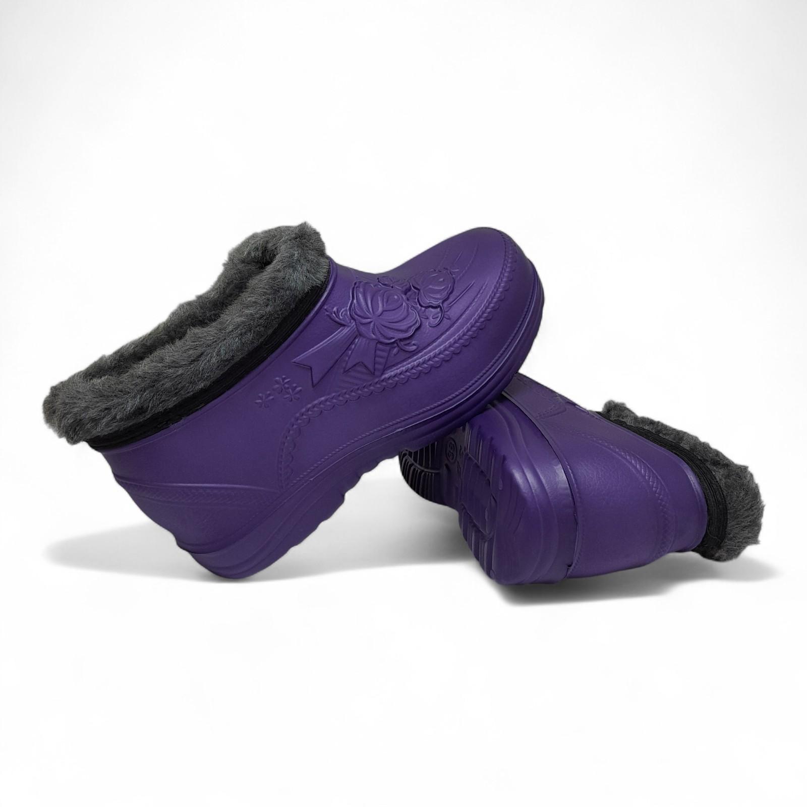 Галоши женские зимние GIPANIS GP-32 р. 41 26 см Фиолетовый (2763448048) - фото 6 Галоши женские зимние GIPANIS GP-32 р. 41 26 см Фиолетовый (2763448048) - фото 6