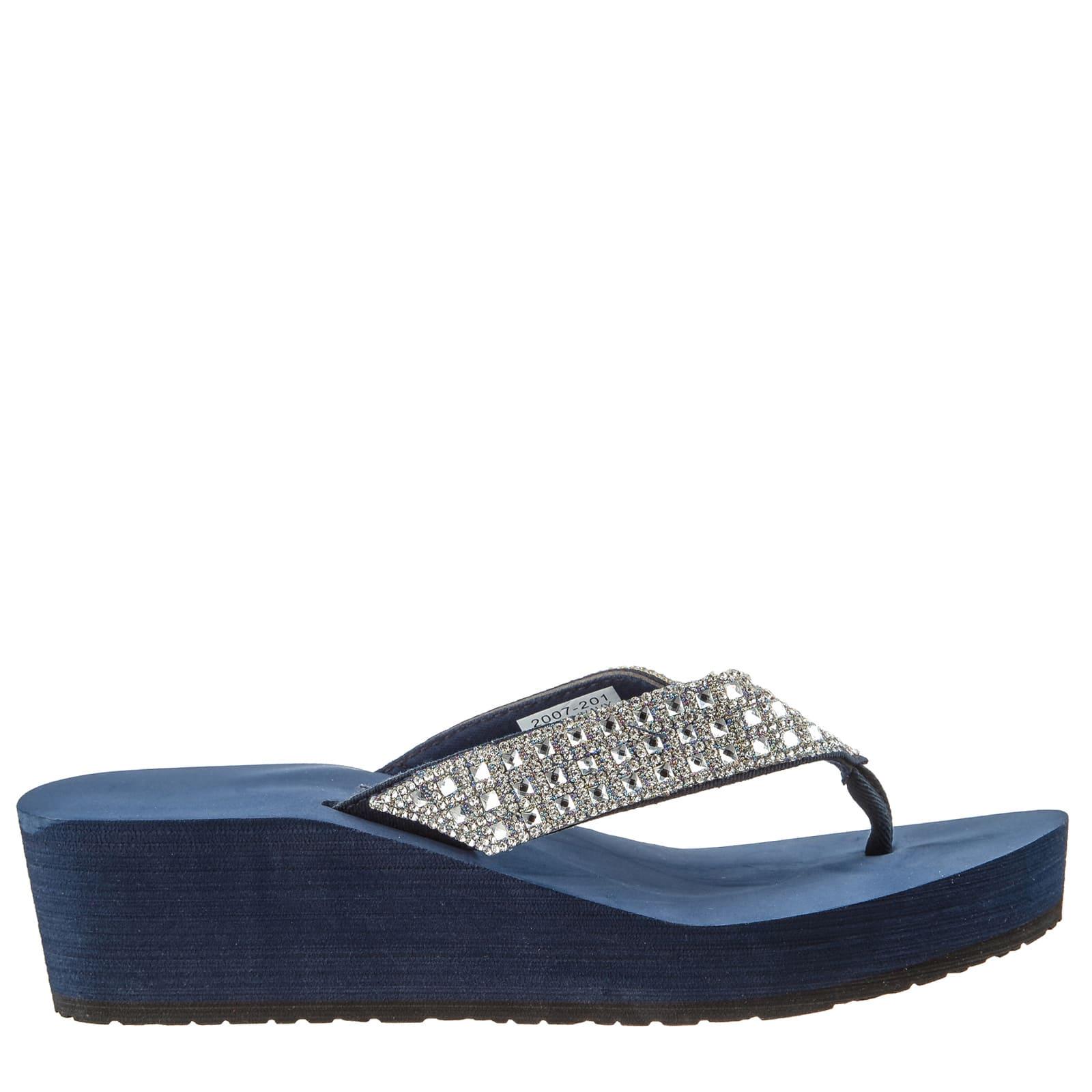 Вьетнамки женские Casual р. 37 Синий (92065925)