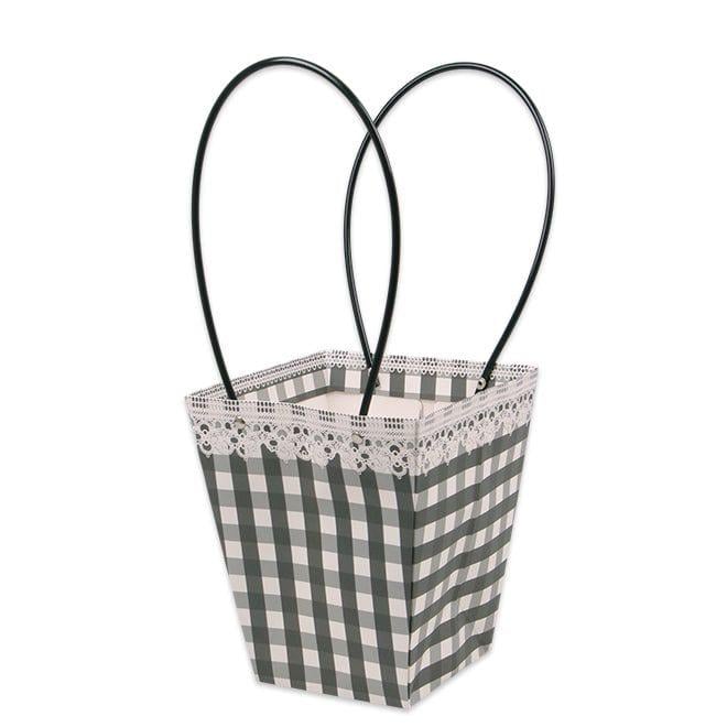 Набір паперових сумочок для квітів 39241 10 шт. Чорний (DR015592) Набір паперових сумочок для квітів 39241 10 шт. Чорний (DR015592)