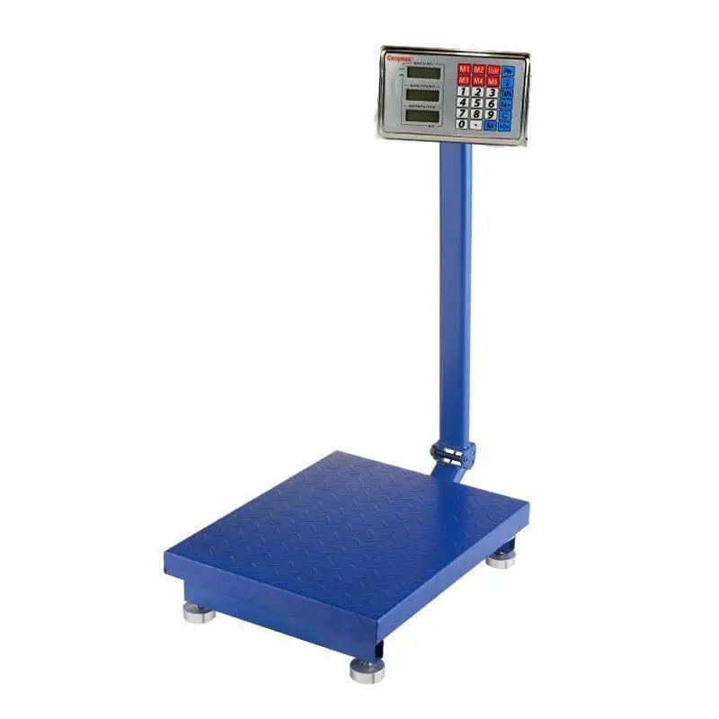 Ваги торгові до 300 кг 6V 220V 400x500 мм (opt-18873)