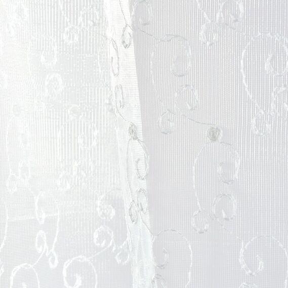 Тюль сетка IDEIA Альмира V-EKRU 2,8 м c вышивкой Серый (2200004263014)