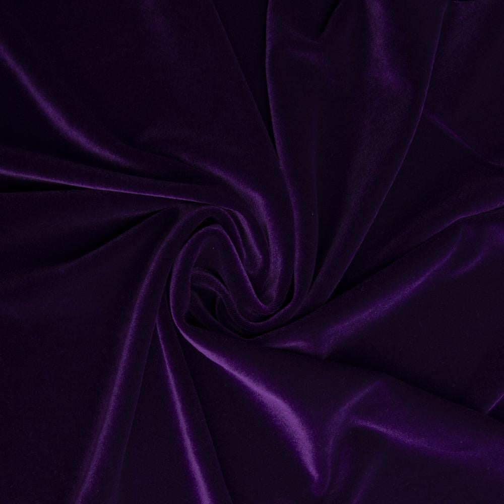 Ткань велюр Sport Фиолет (20140)
