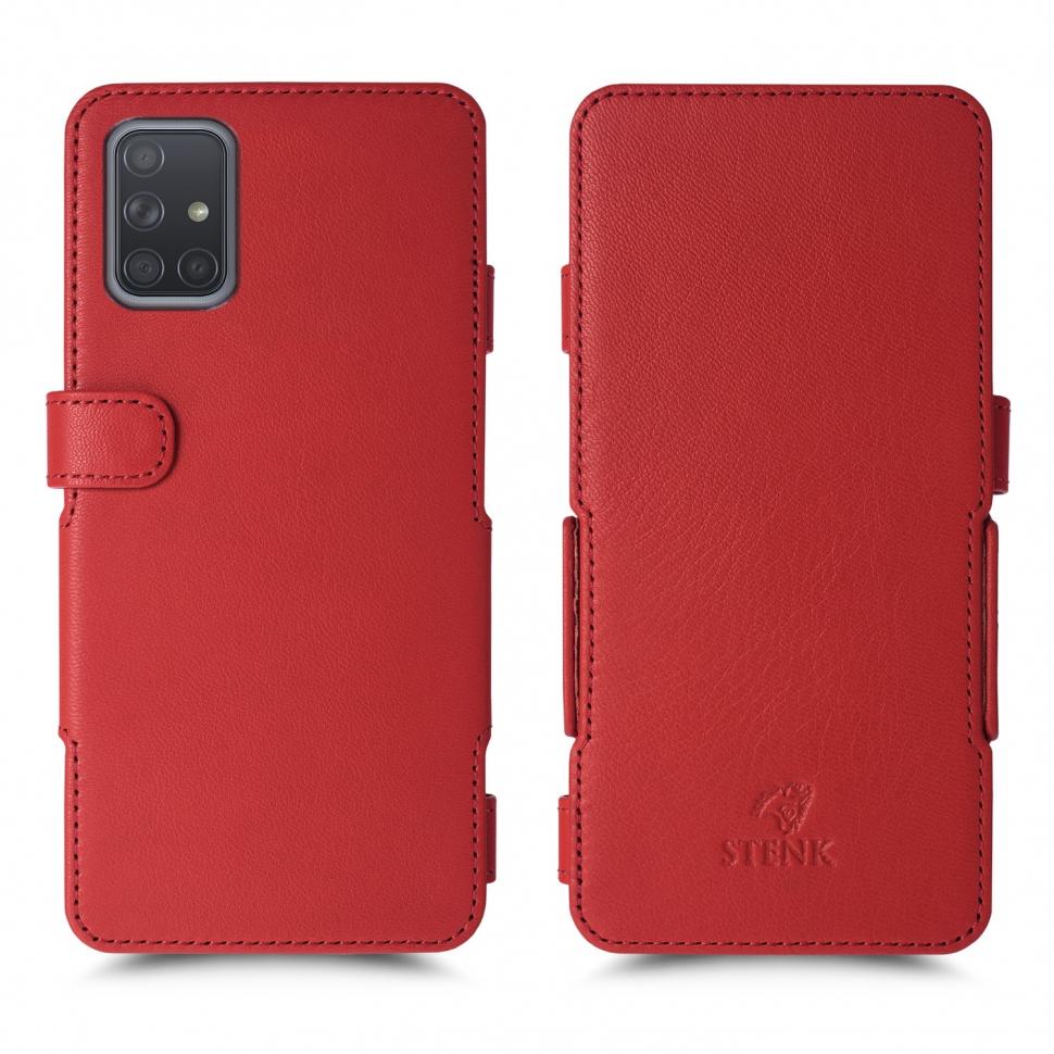 Чехол книжка Stenk Prime для Samsung Galaxy A71 Красный (65382) Чехол книжка Stenk Prime для Samsung Galaxy A71 Красный (65382)