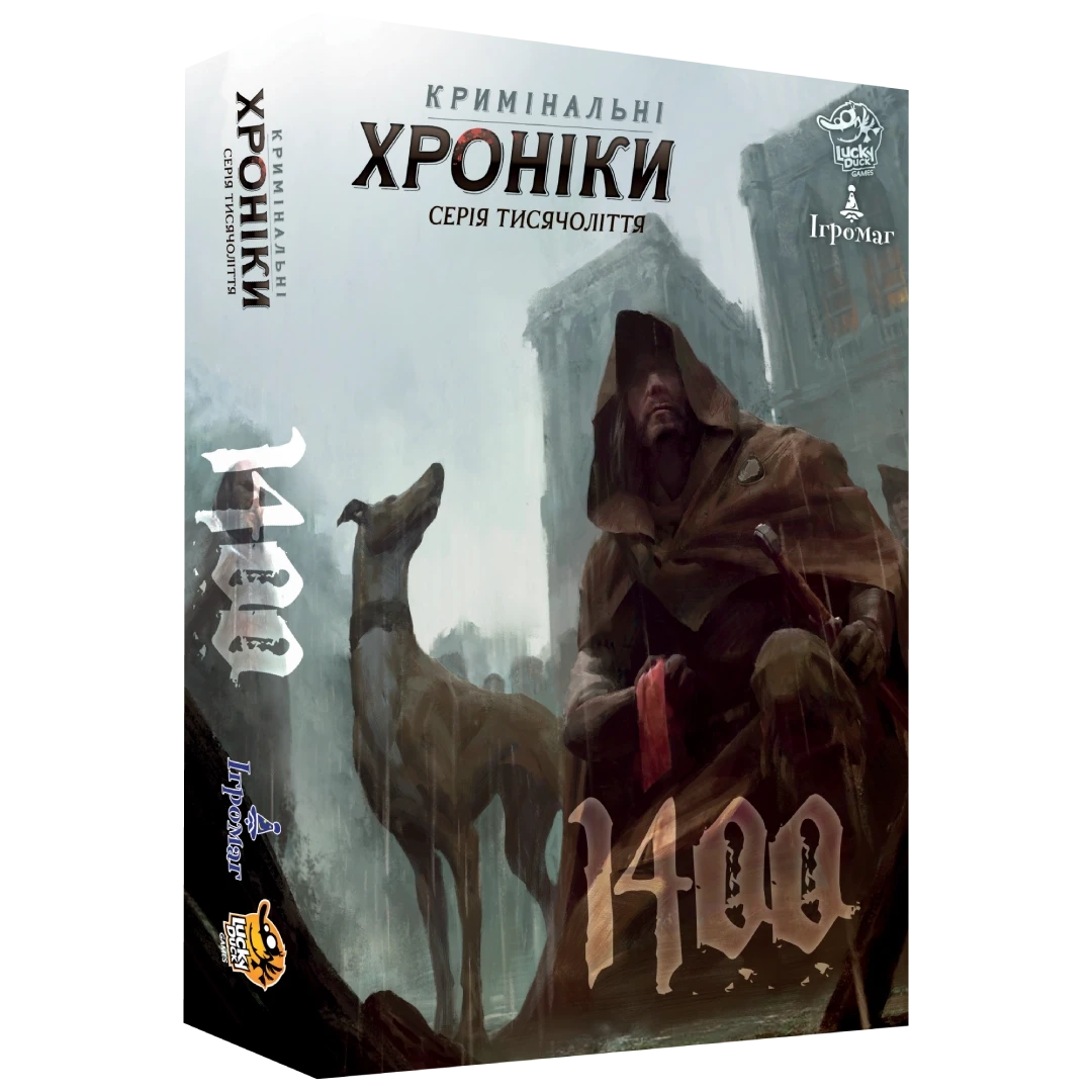 Настільна гра Кримінальні хроніки 1400 (2041861415)