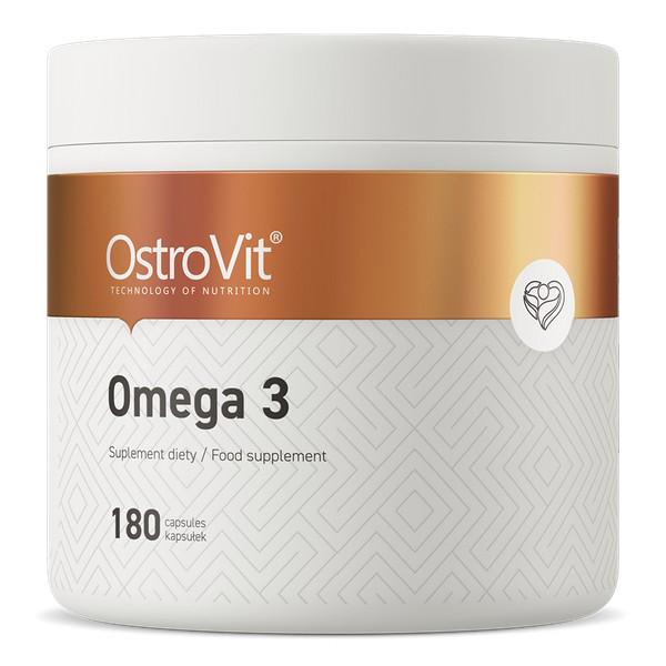 Жирные кислоты OstroVit Omega 3 180 капсул