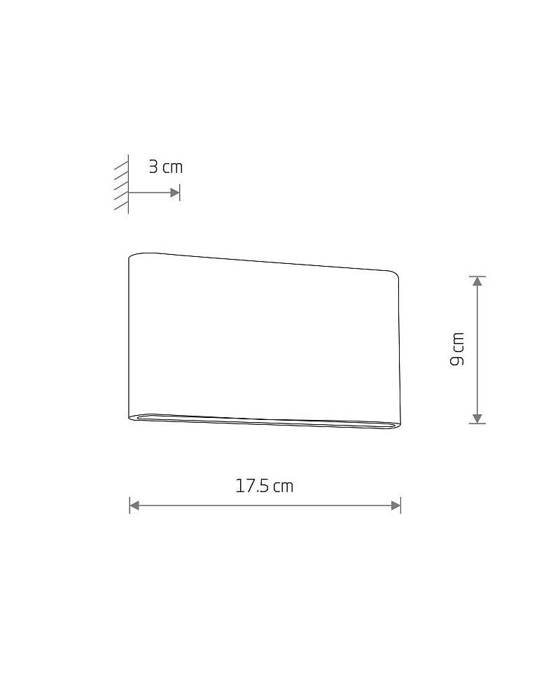 Світильник вуличний Nowodvorski 11366 Semi M Led 2x5W 3000K 500Lm IP54 Brass (24573350) - фото 5 Світильник вуличний Nowodvorski 11366 Semi M Led 2x5W 3000K 500Lm IP54 Brass (24573350) - фото 5