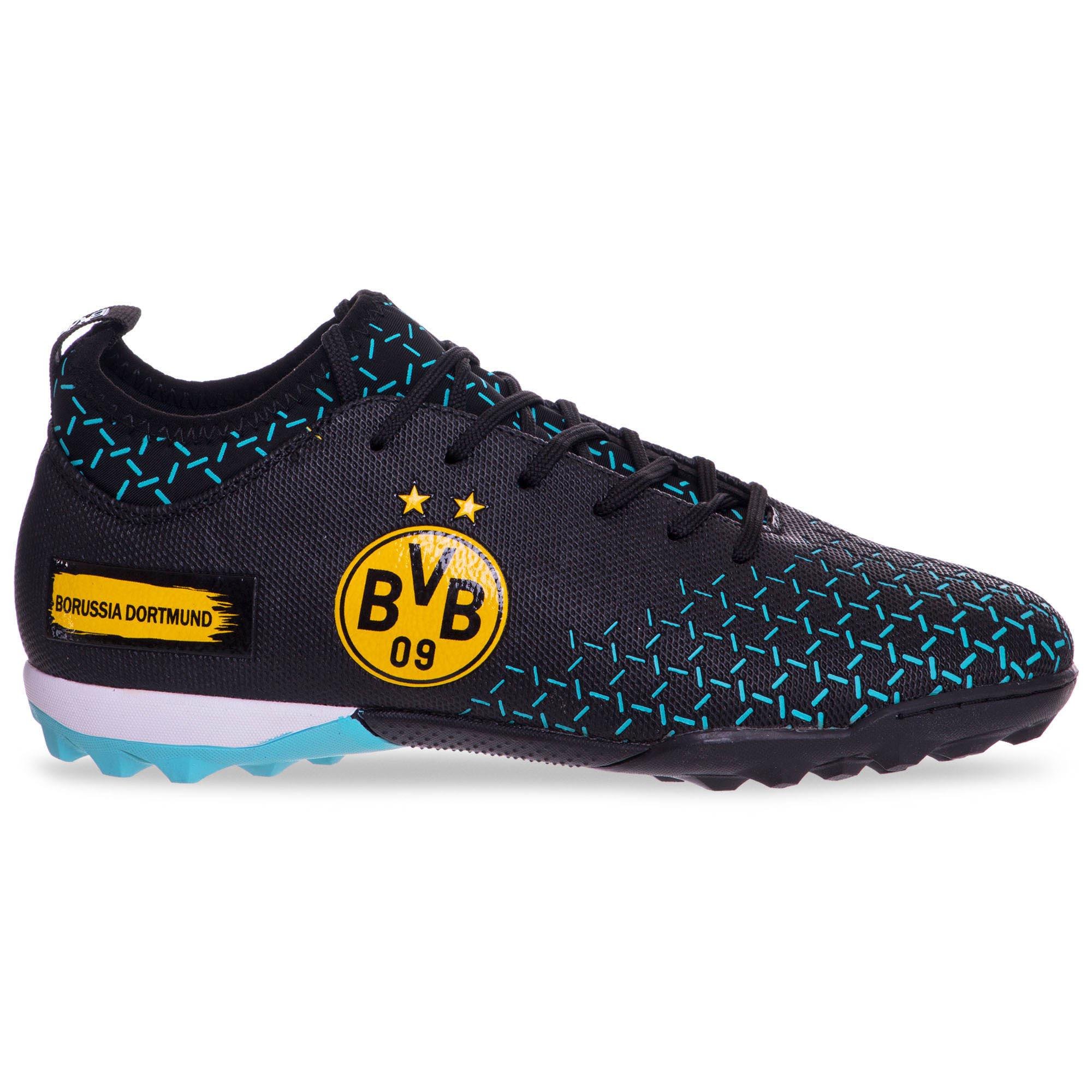 Сороконожки футбольные SP-Sport р-р 44 Черный/Бирюзовый(20514)