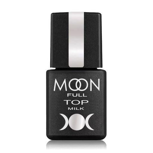 Топ для гель-лака без липкого слоя Moon Full Glossy Top Milk 8 мл