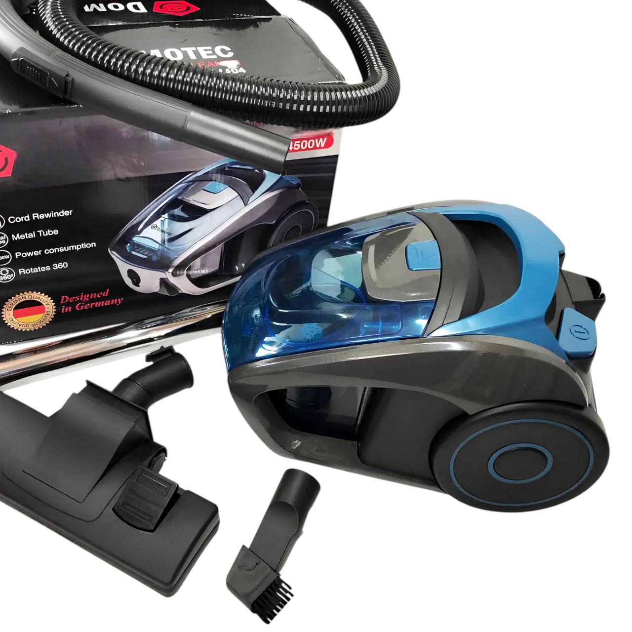 Пилосос Domotec колбовий з щіткою для меблів та індикатором 4500 Вт 2 л (MS-4404) - фото 10 Пилосос Domotec колбовий з щіткою для меблів та індикатором 4500 Вт 2 л (MS-4404) - фото 10