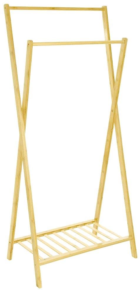 Вешалка-стойка для одежды из дерева Велинград Ваниль (СВГ-000202)