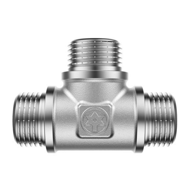 Тройник никелированный Miraya ЗЗЗ 1/2"