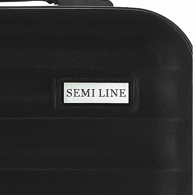 Валіза SEMI LINE 24" M 93 л Black (DAS302597) - фото 7