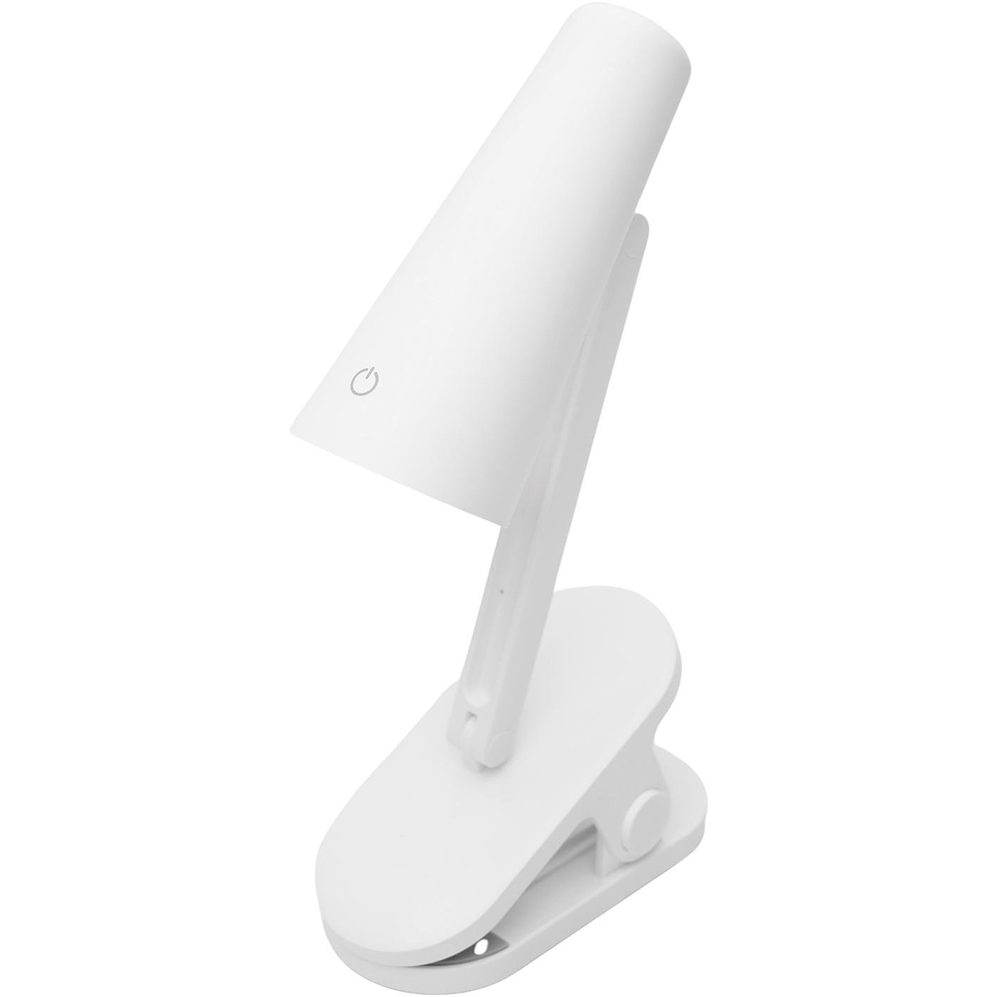 Настольная лампа Hoz Clip Lamp 3.5W 1200 mAh с аккумулятором White (MR65077) - фото 3