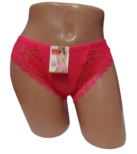 Трусы с кружевом Uokin 1822 XL Розовый