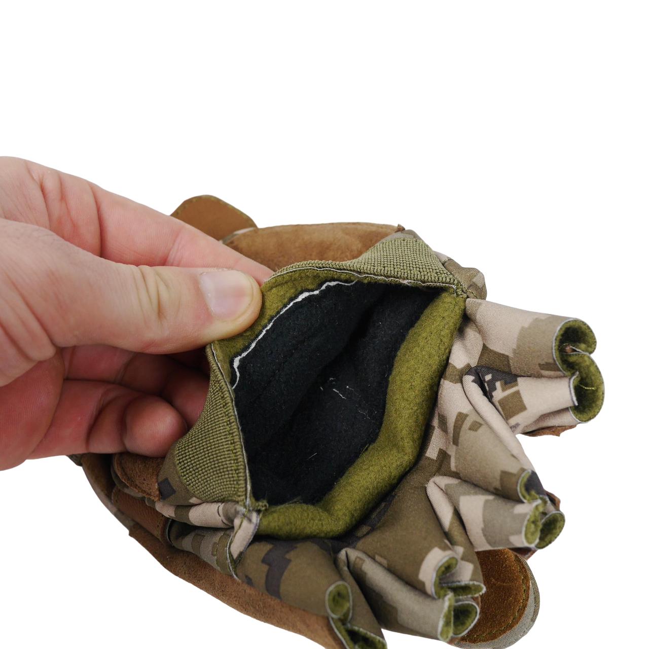 Рукавички зимові Softshell L Піксель (1601-L) - фото 5 Рукавички зимові Softshell L Піксель (1601-L) - фото 5