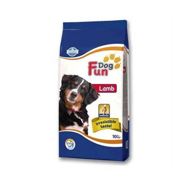 Корм сухой для взрослых собак Фармин FUN DOG LAMB 10 кг (30153)