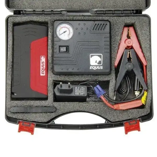 Набір з пускозарядним пристроєм і компресором для автомобіля (EQUUS) - фото 2 Набір з пускозарядним пристроєм і компресором для автомобіля (EQUUS) - фото 2