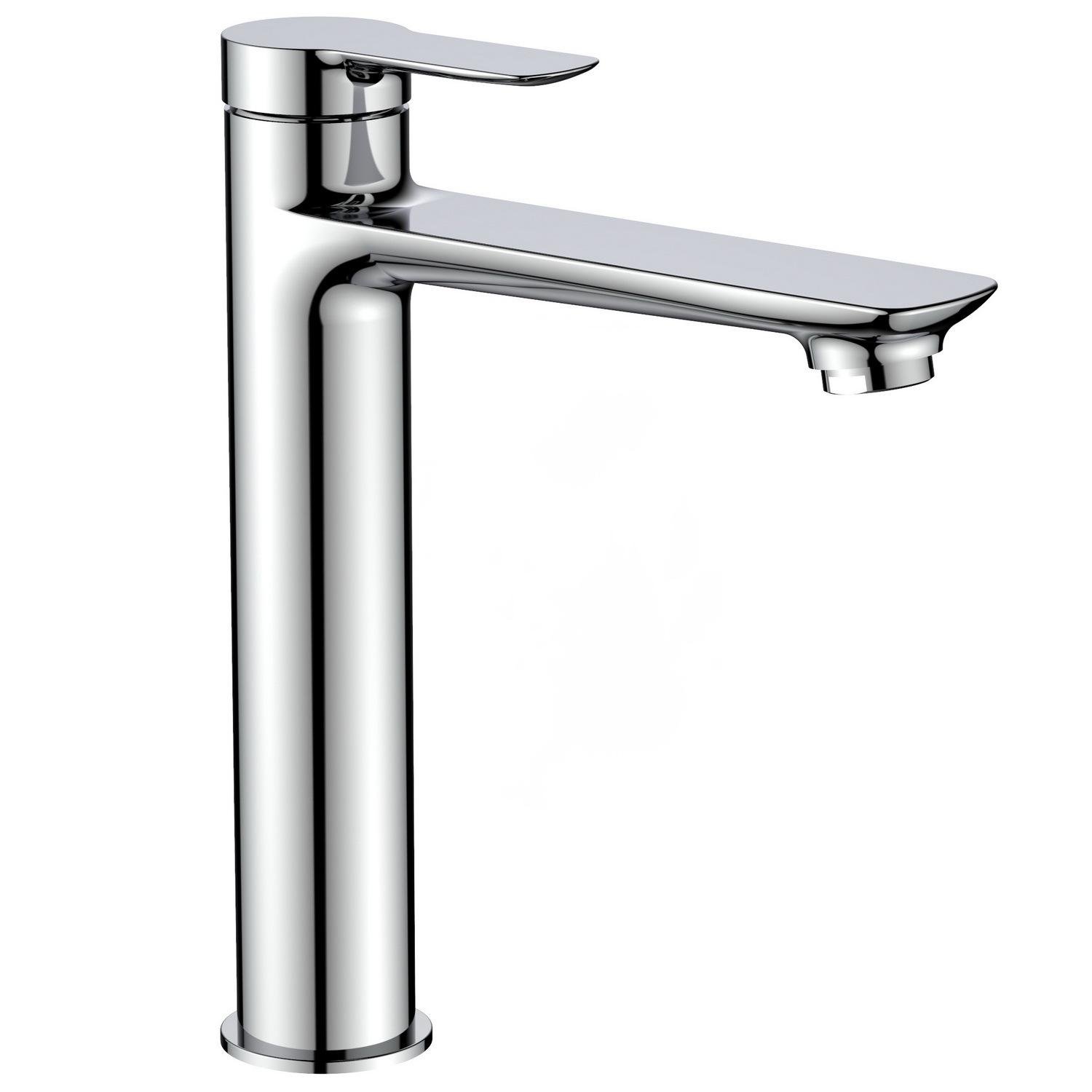 Смеситель для умывальника VOLLE LIBRA 1521.010201 высокий однорычажный Хром (154075)