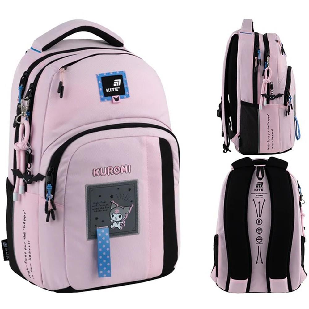 Шкільний рюкзак KITE Education teens Kuromi 17 л (HK25-2578M) - фото 2 Шкільний рюкзак KITE Education teens Kuromi 17 л (HK25-2578M) - фото 2