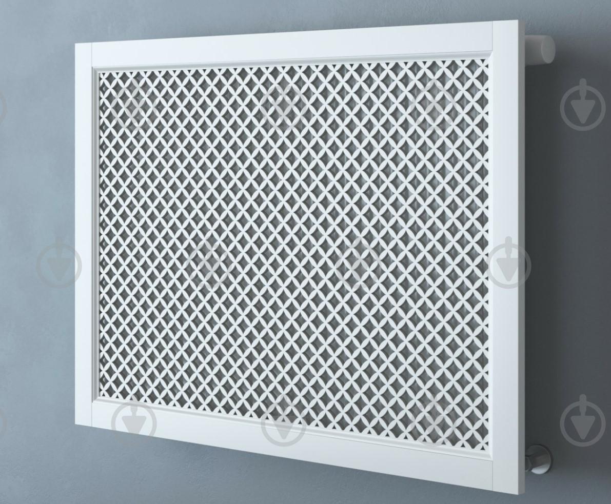 Экран-решетка декоративная на батарею отопления R41-F120 Белый (25312010)