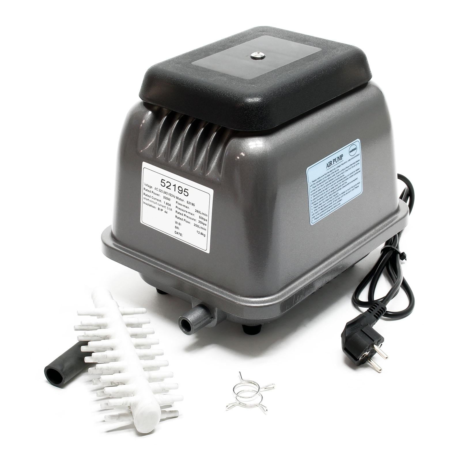 Компрессор мембранный SunSun HJB-280 280 л/мин 200 Вт (HJB-280) Компрессор мембранный SunSun HJB-280 280 л/мин 200 Вт (HJB-280)