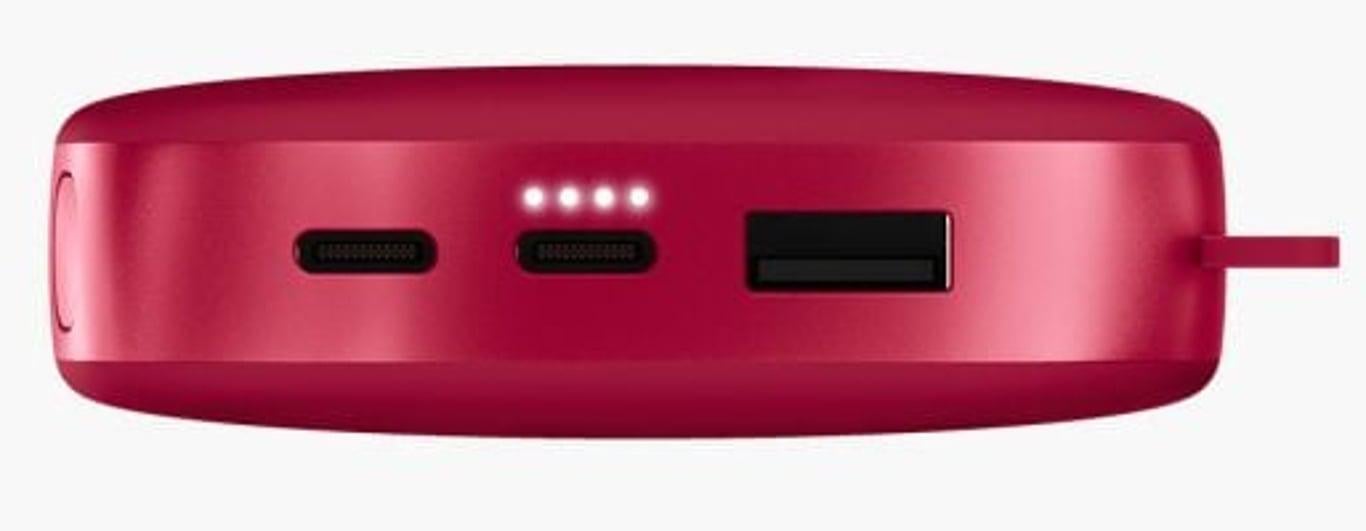 Повербанк Fresh n Rebel Powerbank 20W 18000 mAh Red (2PB18100BR) - фото 4 Повербанк Fresh n Rebel Powerbank 20W 18000 mAh Red (2PB18100BR) - фото 4
