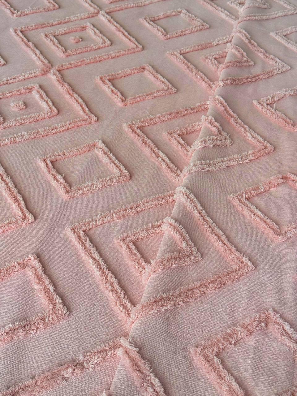 Покрывало Олаф 140x250 см Нежно-розовый (24080-12-140х250cm) - фото 5 Покрывало Олаф 140x250 см Нежно-розовый (24080-12-140х250cm) - фото 5